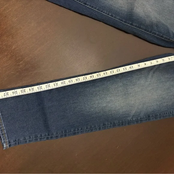 American Eagle Outfitters Men's Dark Blue Straight Jeans - Picture 7 of 8